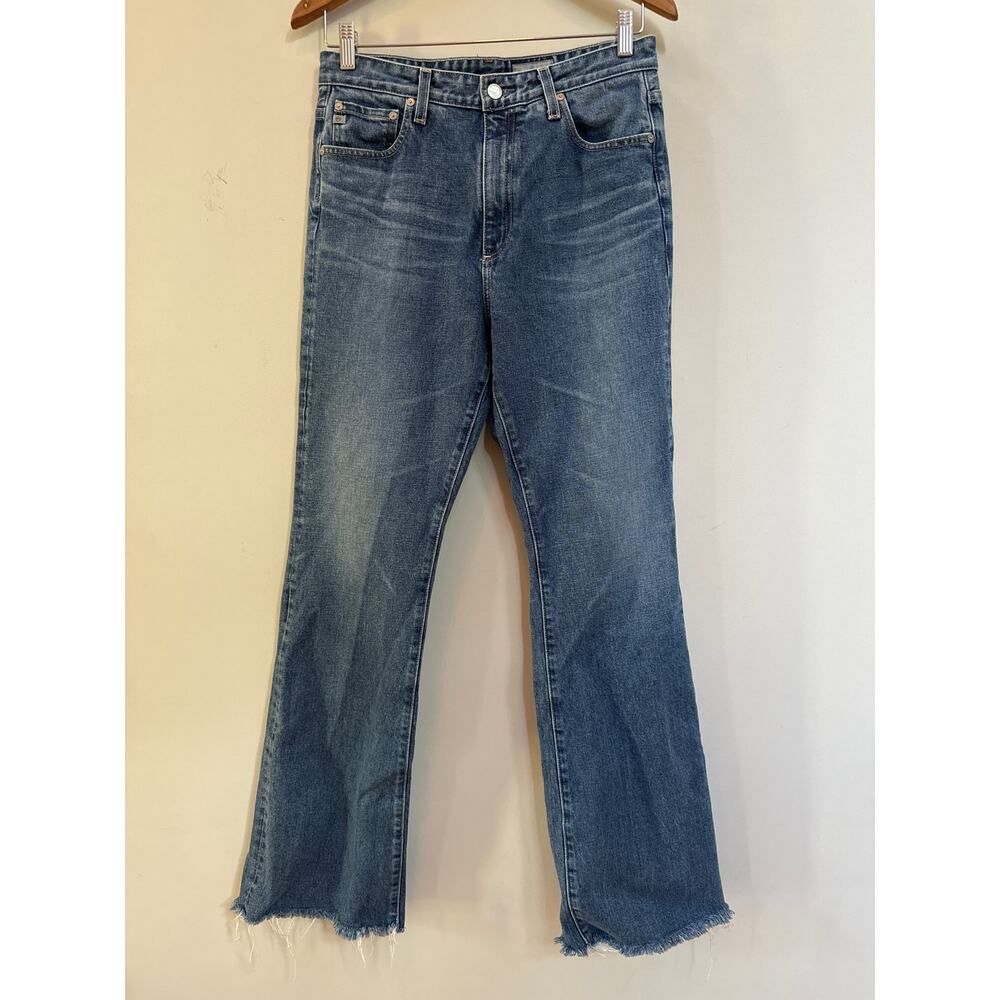 Adriano Goldschmied Alexxis High Rise Vintage Boot Cut Contour 360 Fray Hem 31